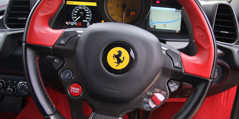 Hire a Ferrari at great prices online