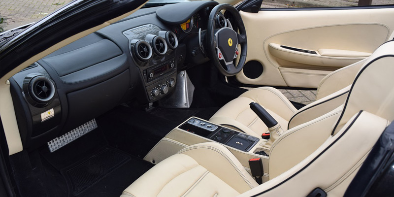 Ferrari F430 Super Car inside